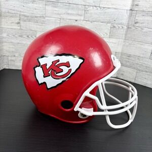 Vintage 90s Franklin Kansas City Chiefs NFL Replica Plastic Kids Football Helmet